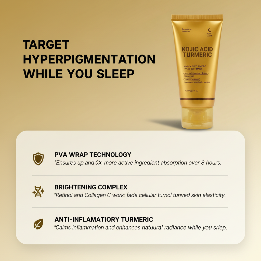 Kojic Acid Turmeric Overnight Mask